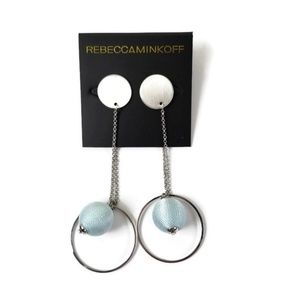 Rebecca Minkoff Disk&Hoop Drop Earrings